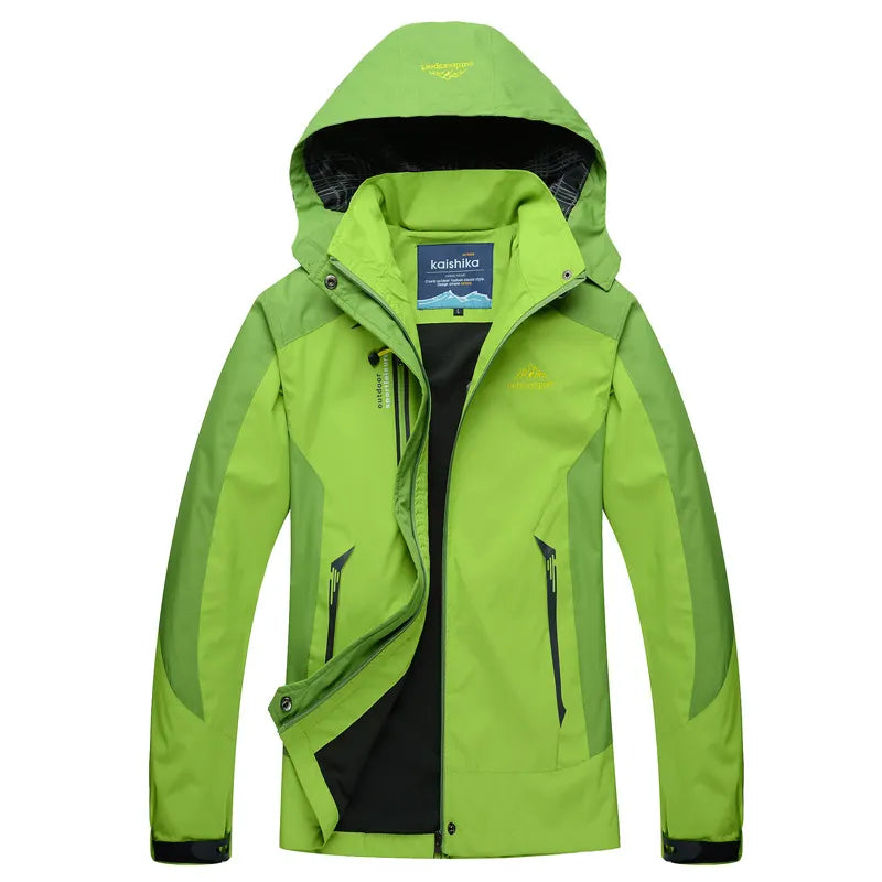 Chaqueta Mujer Impermeable Forro Térmico Cortavientos
