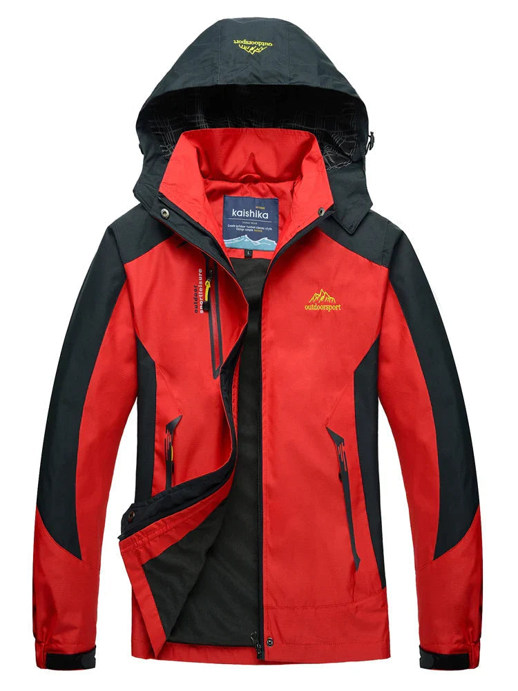 Chaqueta Mujer Impermeable Forro Térmico Cortavientos