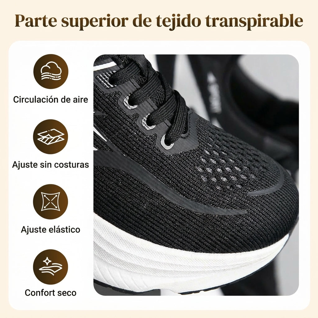 Zapatillas deportivas Hombre transpirables con amortiguación ligeras