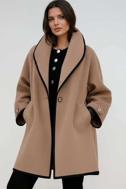 Abrigo Mujer Oversize Gabardina Invierno Diseño