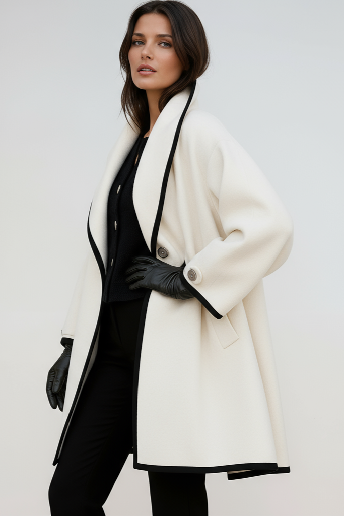 Abrigo Mujer Oversize Gabardina Invierno Diseño