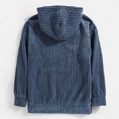 Sudadera Hombre de Pana con Capucha Estilo Vintage - Mavetta