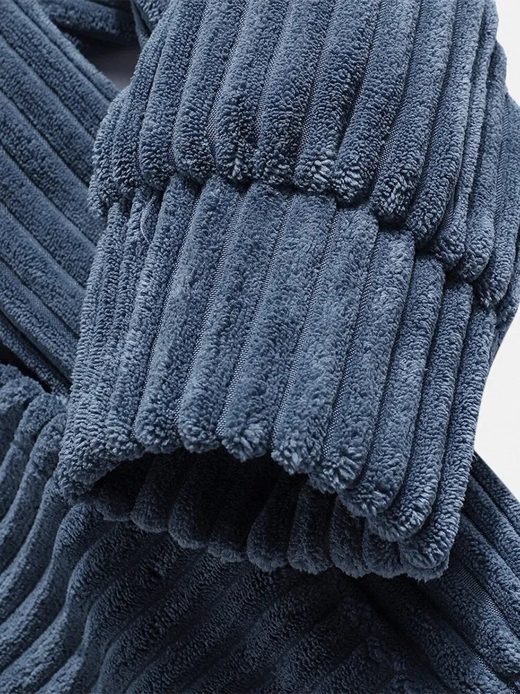 Sudadera Hombre de Pana con Capucha Estilo Vintage