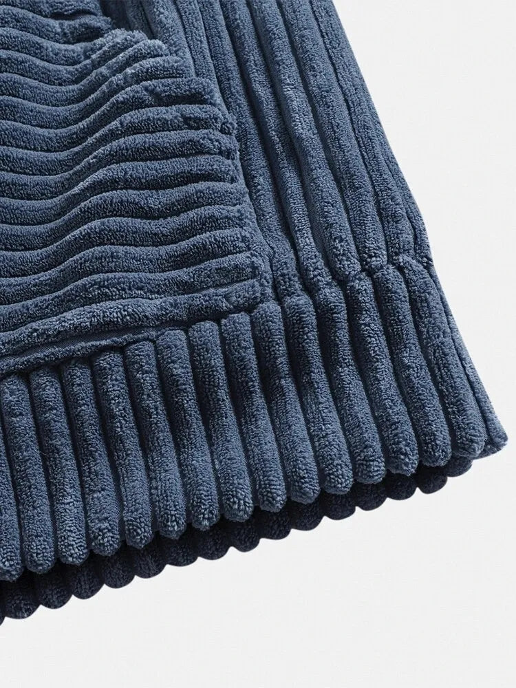 Sudadera Hombre de Pana con Capucha Estilo Vintage