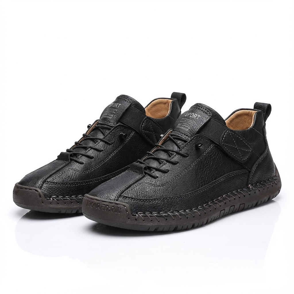 Zapatillas Mujer Altas de Tela con Cordones - Mavetta