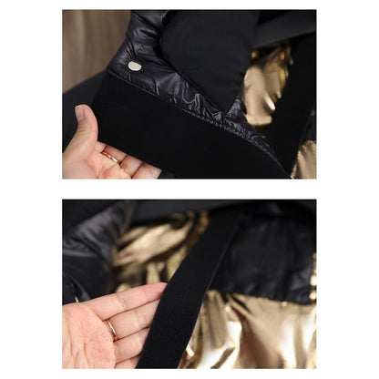Chaqueta Mujer Acolchada Impermeable Invierno Ajuste Clasico