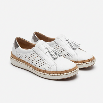 Zapatos Casual Mujer Sin Cordones con Borlas