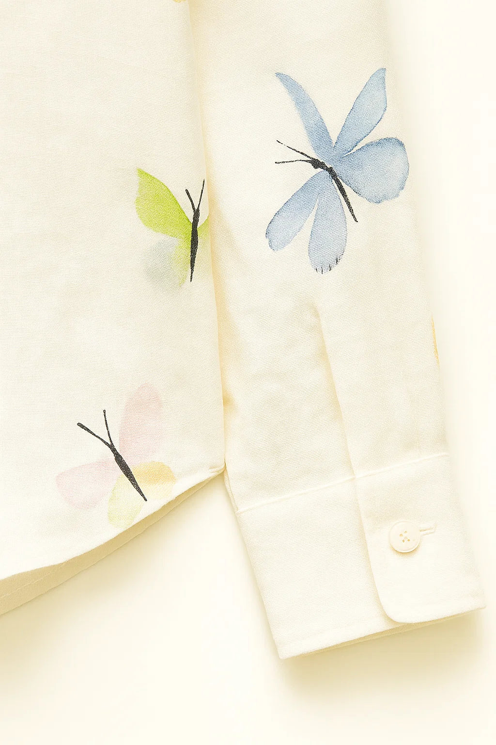 Camisa mujer casual Algodón Estampado Botones