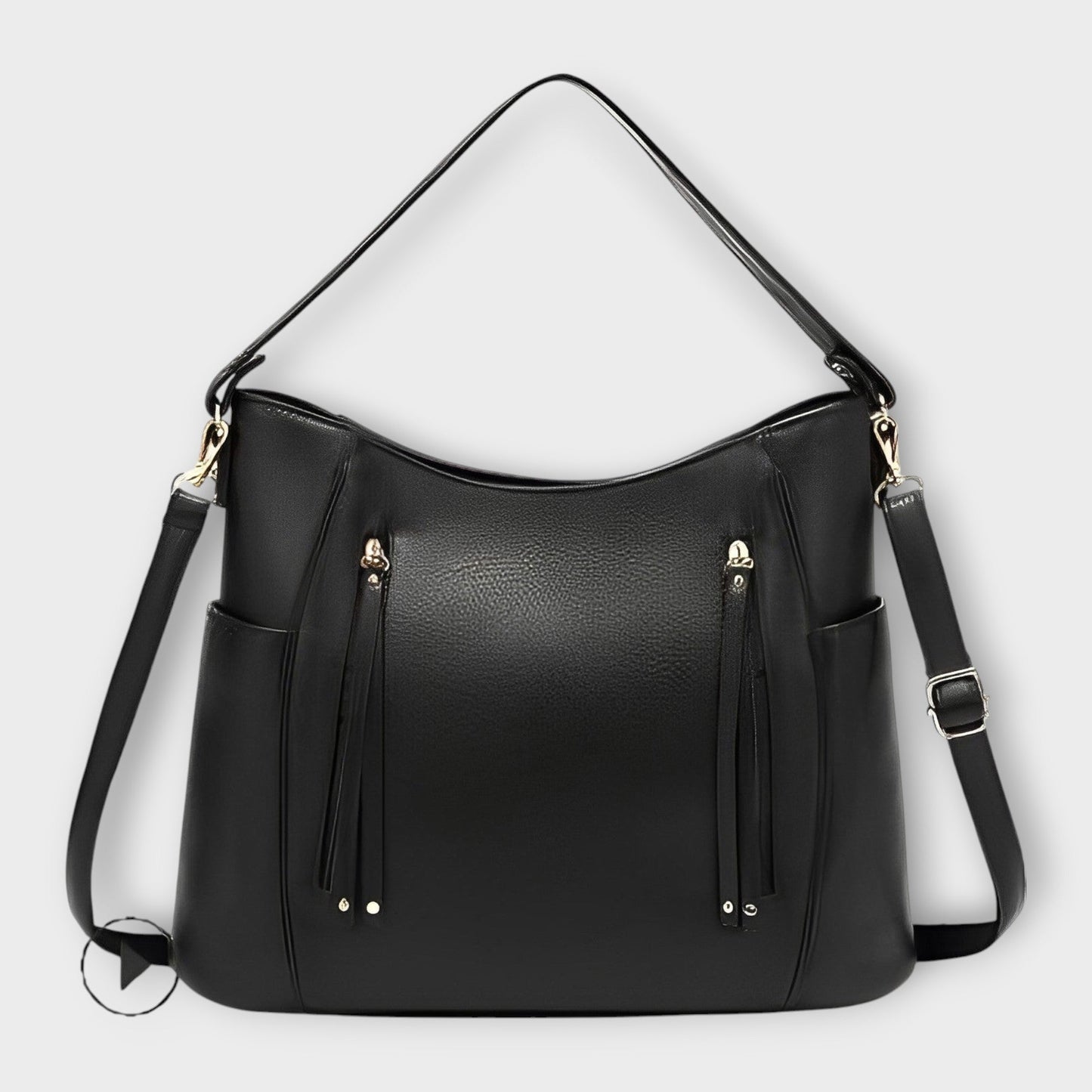 Bolso Bandolera Unisex de Nylon con Cremalleras Ajustable
