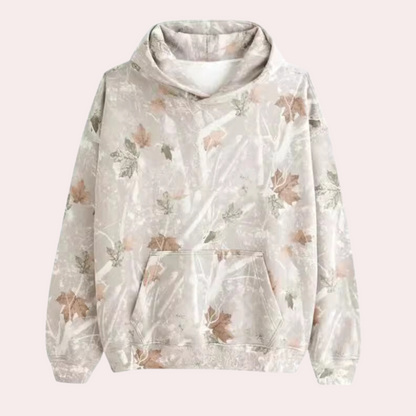 Sudadera Hombre con Capucha Estampado Camuflaje