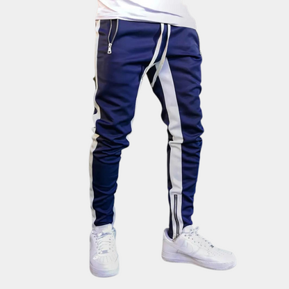 Pantalón Jogger Hombre Deportivo con Franja Lateral