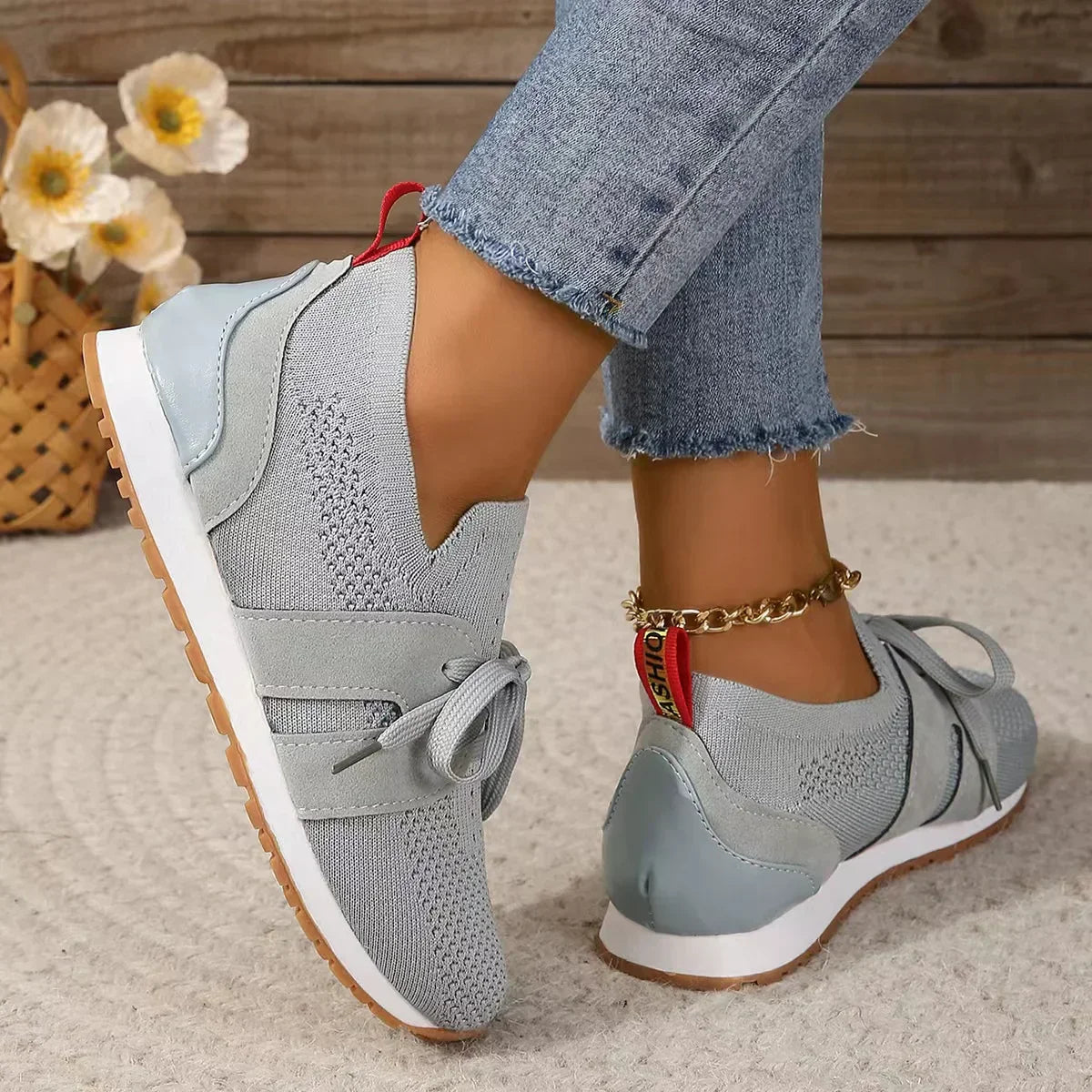 Zapatillas Mujer Ortopédicas Comodas Ajuste Versátil