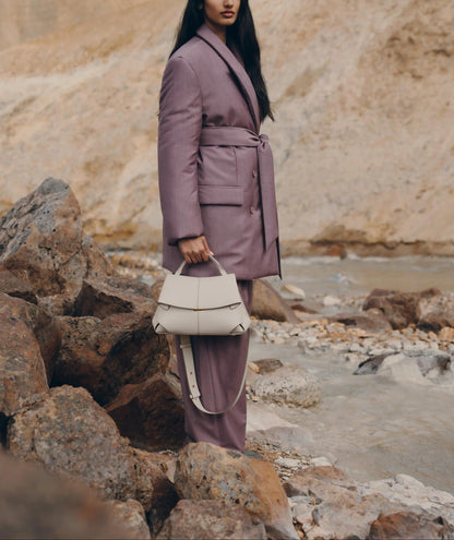 Bolso Mujer de Piel y Asas Ajustables