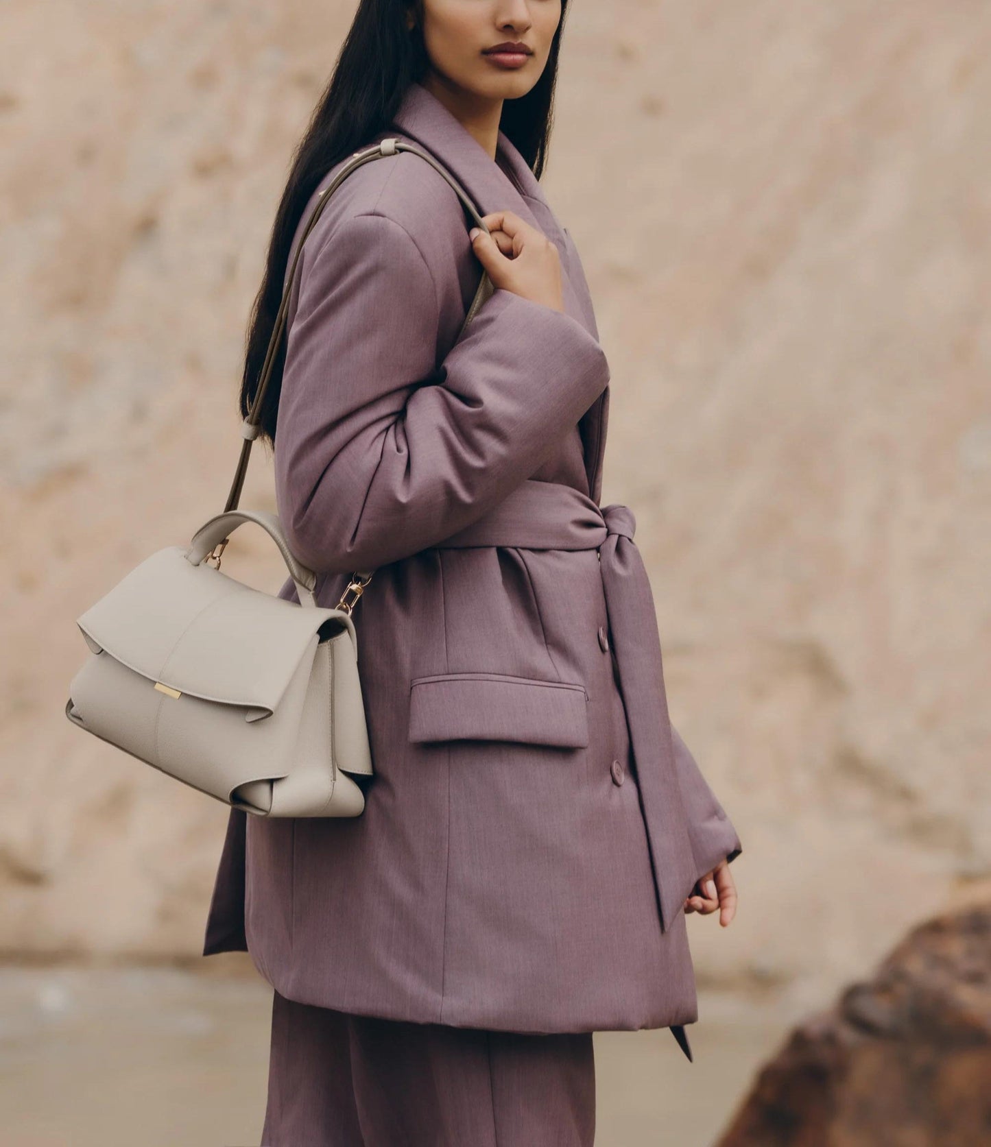 Bolso Mujer de Piel y Asas Ajustables