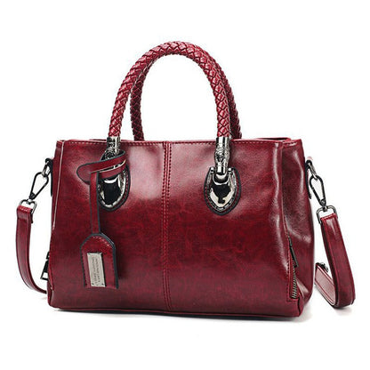 Bolso Tote Mujer Estilo Retro Estructurado