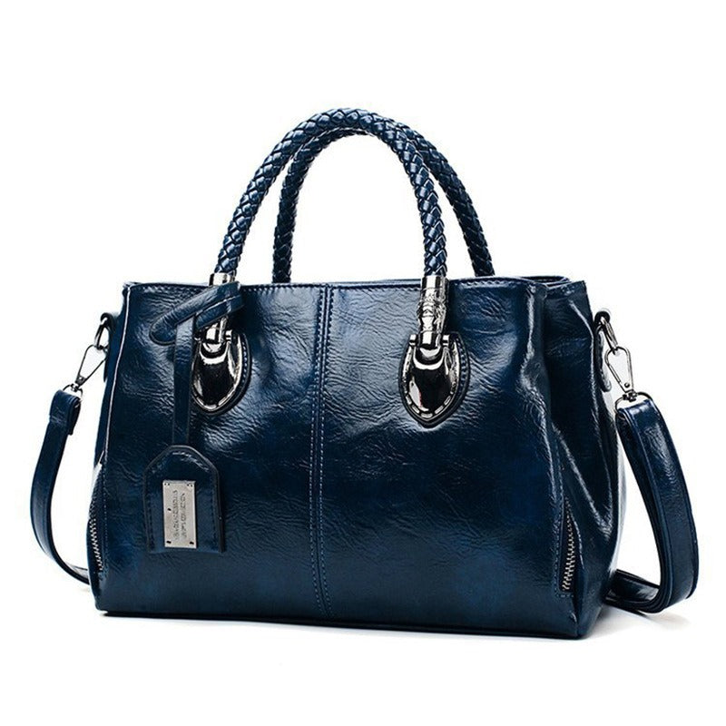 Bolso Tote Mujer Estilo Retro Estructurado