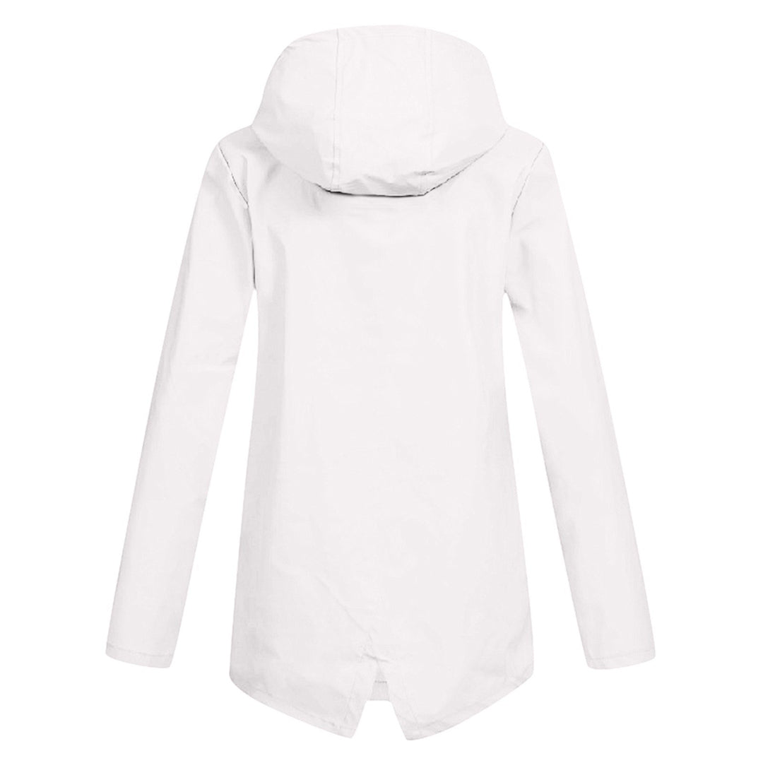 Impermeable Mujer Moderno Ajuste Elegante