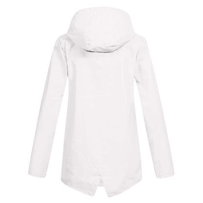 Impermeable Mujer Moderno Ajuste Elegante