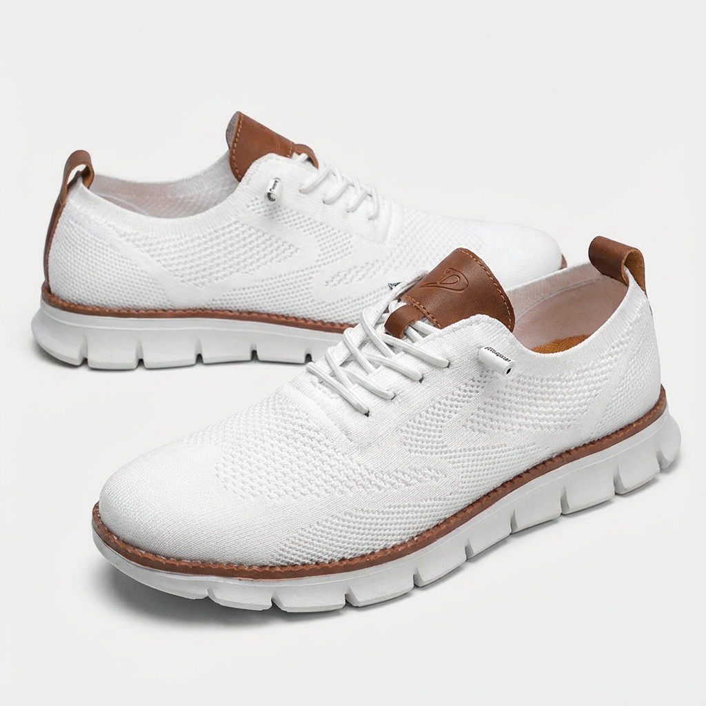 Zapatillas Casual Hombre con Cordones Ajuste Comodo