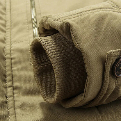 Chaqueta Hombre Invierno Forro Calido con Capucha