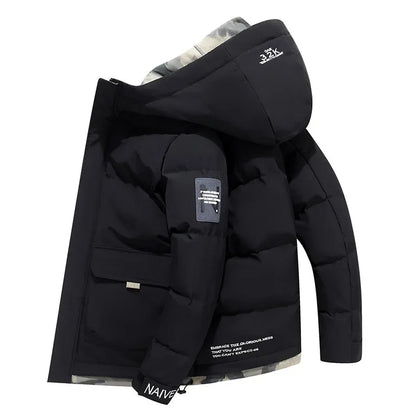 Chaqueta Acolchada Hombre Invierno con Capucha - Mavetta