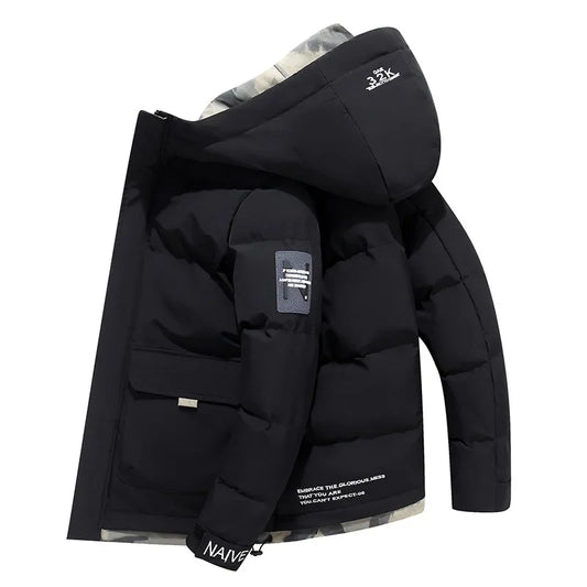 Chaqueta Acolchada Hombre Invierno con Capucha - Mavetta