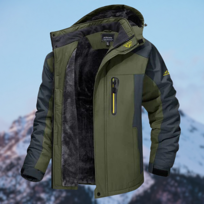 Chaqueta Hombre Impermeable Invierno Forro Térmico