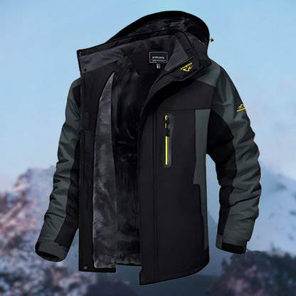 Chaqueta Hombre Impermeable Invierno Forro Térmico