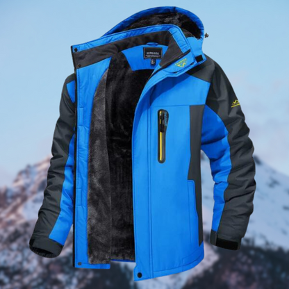 Chaqueta Hombre Impermeable Invierno Forro Térmico