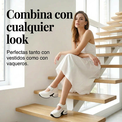 Zapatos Mujer Plataforma Transpirables y Comodos