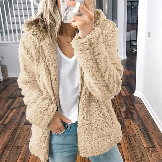 Chaqueta Mujer de Invierno con Capucha y Acolchada - Mavetta