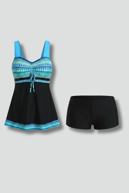 Conjunto Bañador Tankini Mujer Nudo Frontal Ajuste Cómodo - Mavetta