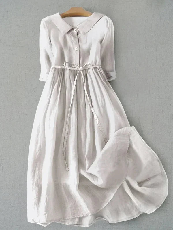 Vestido Ligero Mujer Estilo Clásico