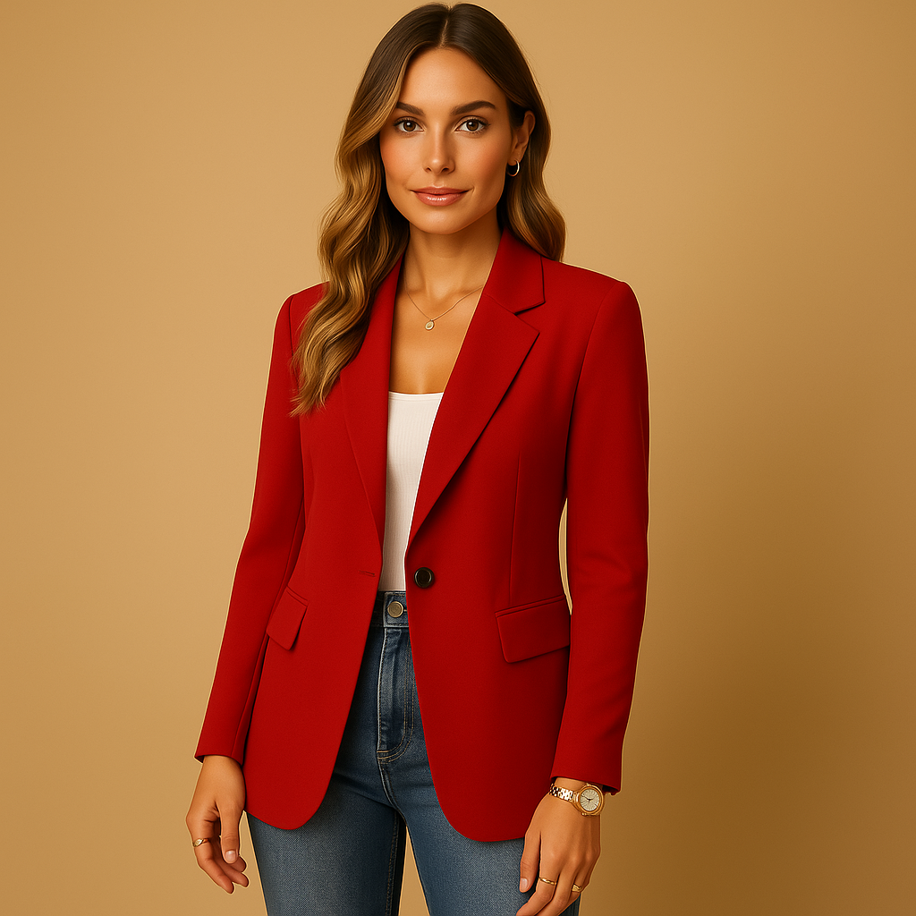 Blazer Mujer Clásico Primavera Corte Elegante