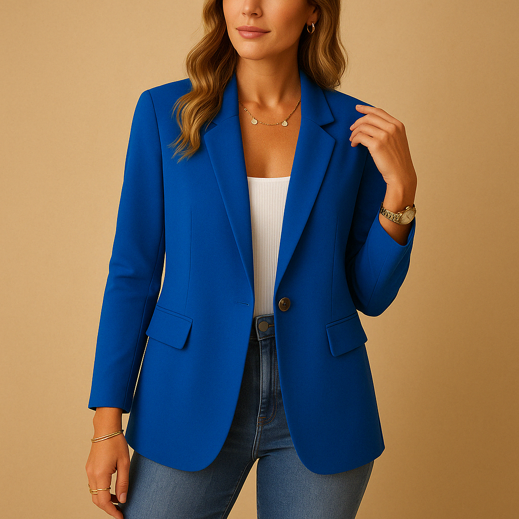 Blazer Mujer Clásico Primavera Corte Elegante