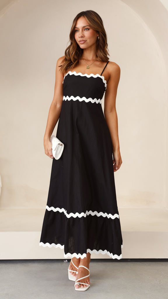 Vestido largo mujer tirantes finos