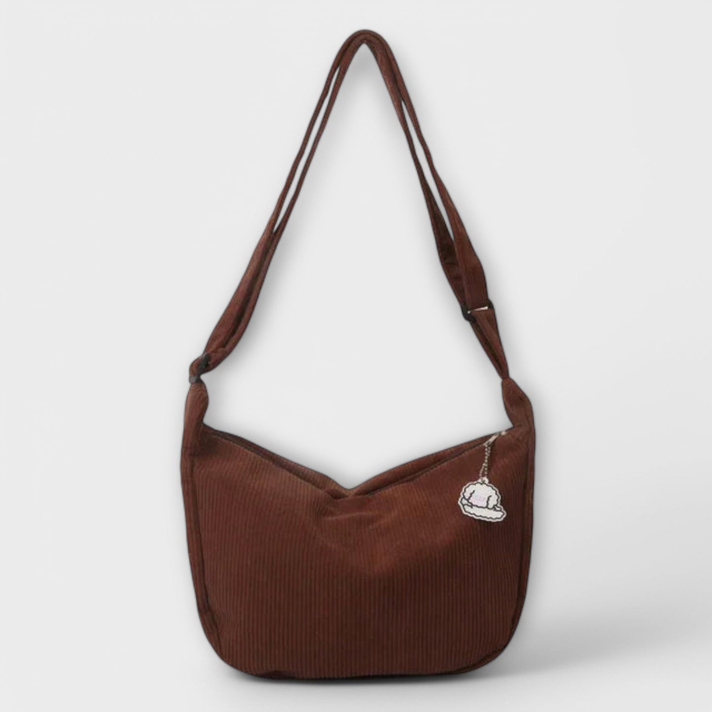 Bolso de hombro mujer con forma elegante acabado pulido