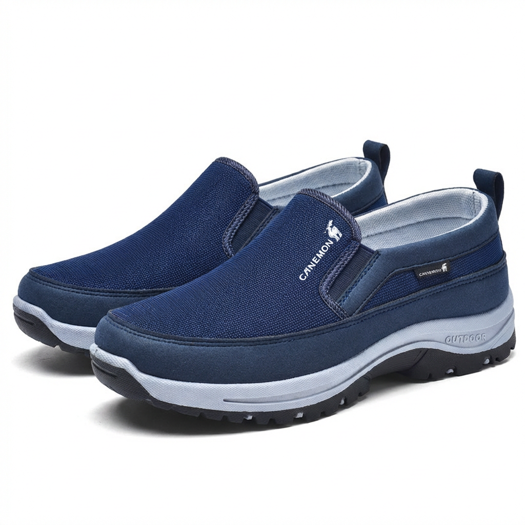 Zapatos Casual Hombre Sin Cordones Diseño Comodo