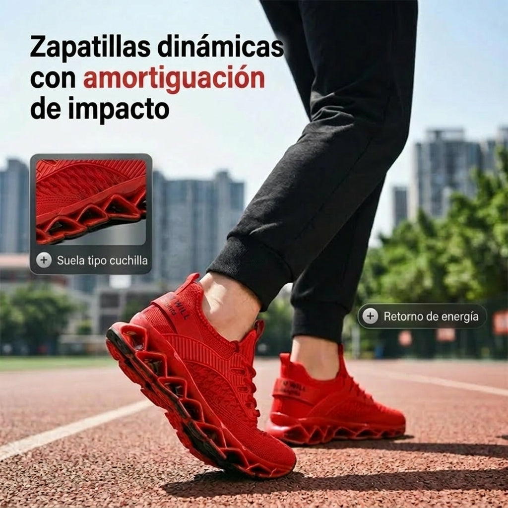 Zapatillas deportivas Unisex de malla transpirable