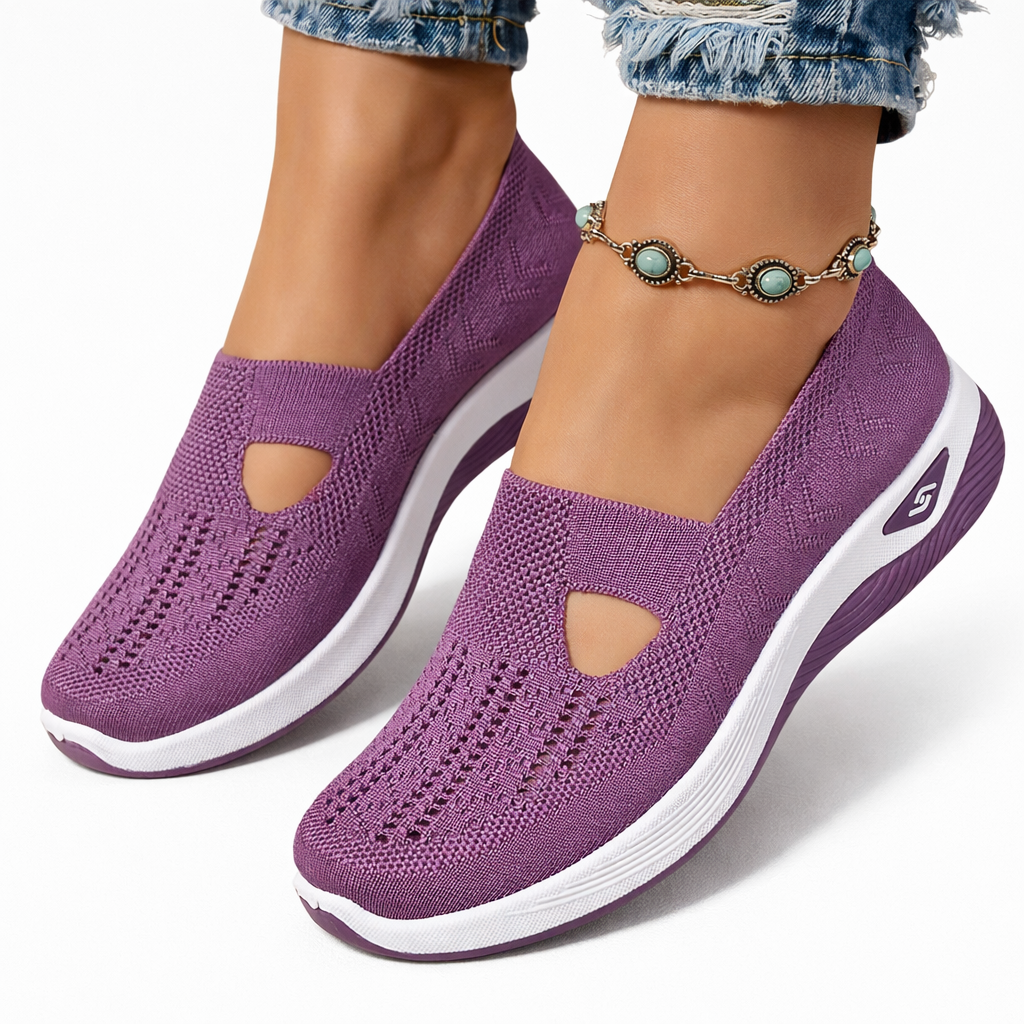 Zapatos ortopédicos mujer antideslizantes con ajuste cómodo - Mavetta