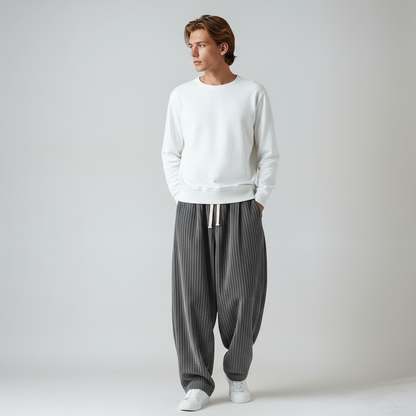 Pantalón Hombre de Pana Ajustable Corte Ancho