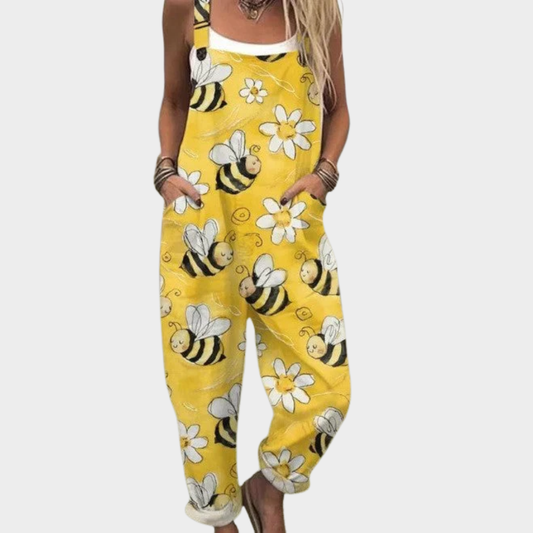 Peto Unisex de Tela Estampada Corte Cómodo - Mavetta