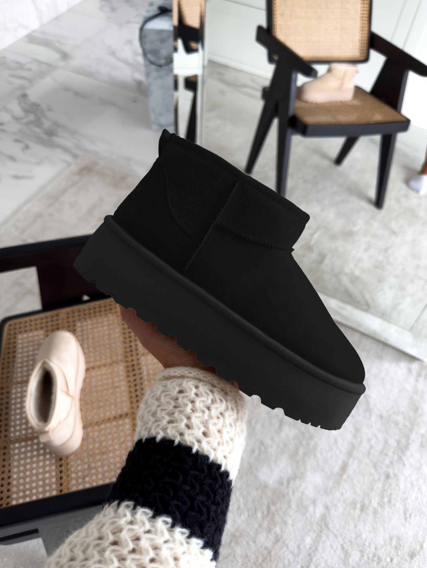 Botines Plataforma Mujer Suela Gruesa