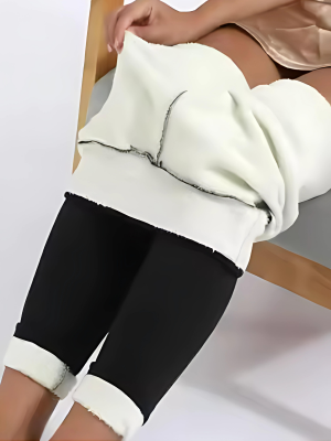 Legging Mujer Térmico Forro Polar Talle Alto