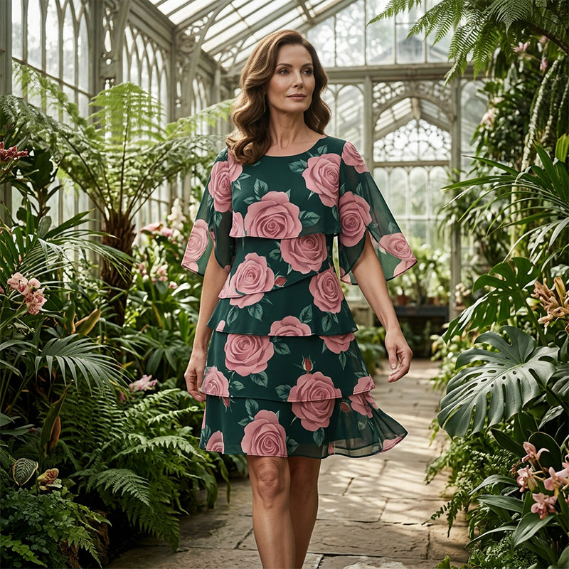 Vestido Verano Mujer Floral Ligero Suelto