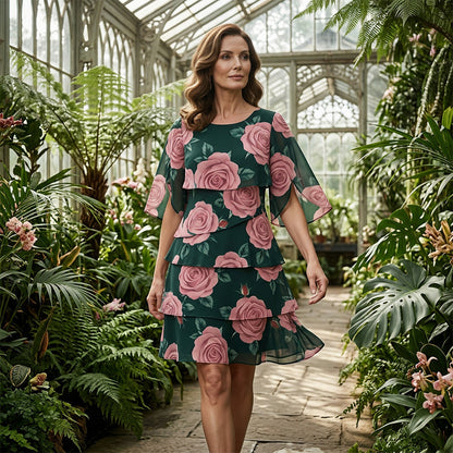 Vestido Verano Mujer Floral Ligero Suelto