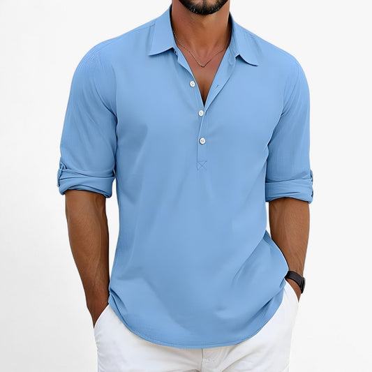 Camisa Polo Hombre Ligera Verano Ajuste Clásico - Mavetta