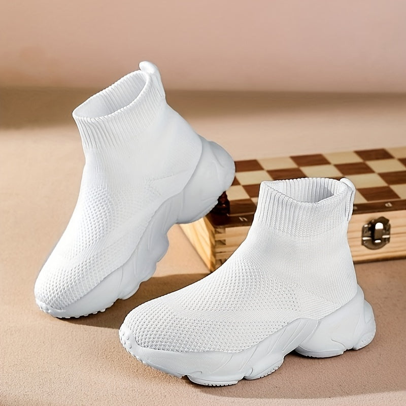 Zapatillas Calcetín Unisex Niños Transpirables Ajuste Cómodo
