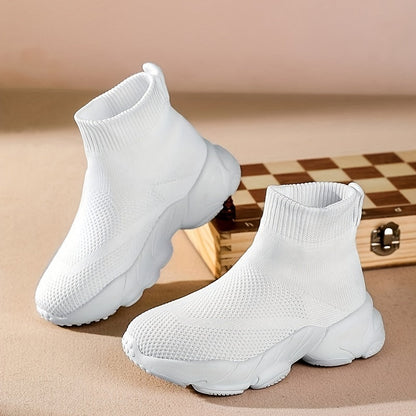 Zapatillas Calcetín Unisex Niños Transpirables Ajuste Cómodo
