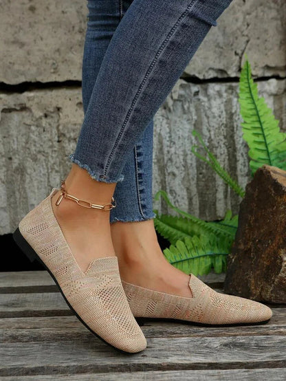 Zapatillas Mocasin Mujer Ligeras Suela Flexible Confort